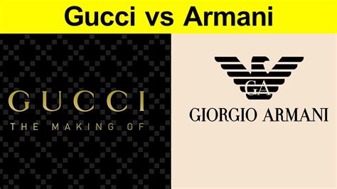 armani vs gucci|versace gucci models.